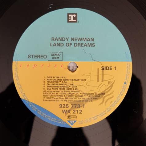 Randy Newman Land Of Dreams