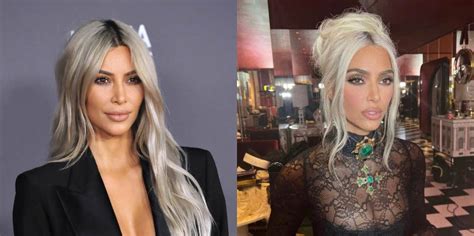 Fans Think Kim Kardashian S Blonde Hair Is A Distraction From Cosmetic Surgery YourTango