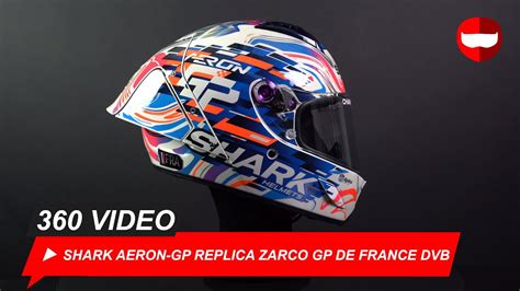 Shark Aeron Gp Replica Zarco Gp De France Dvb Championhelmets