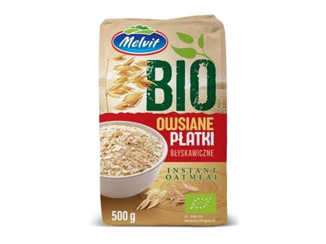 Płatki owsiane błyskawiczne BIO 500G MELVIT Melvit Sklep EMPIK