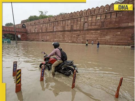 Delhi Flood Heavy Rain Lashes Parts Of Capital Waterlogging Causes