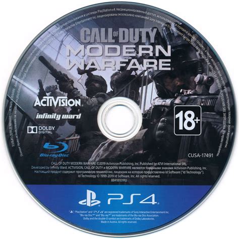 Call Of Duty Modern Warfare 2019 Playstation 4 Box Cover Art Mobygames