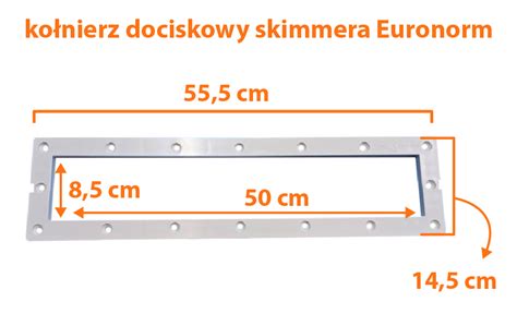 Ramka dociskająca uszczelki do skimmerów różne modele BasenDom