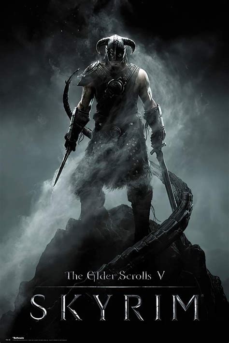 POSTER STOP ONLINE The Elder Scrolls V Skyrim - Gaming Poster/Print ...