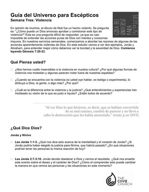 Pdf Gu A Del Universo Para Esc Pticos The Cove En Qu Es