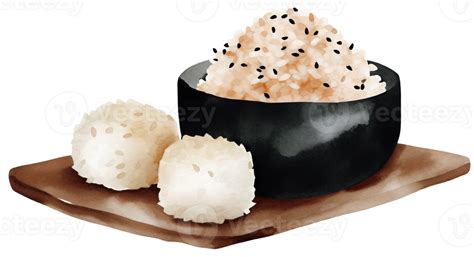 Rice Ball Ai Generative 33884785 Png