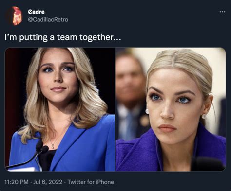Blonde AOC Know Your Meme