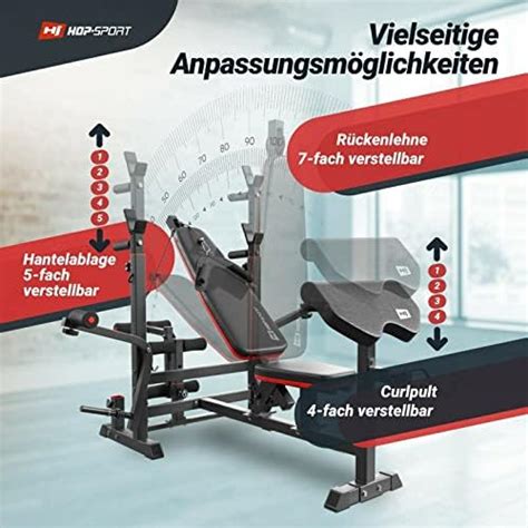 Hop Sport Banc De Musculation Pliable Multifonction Hs Station De