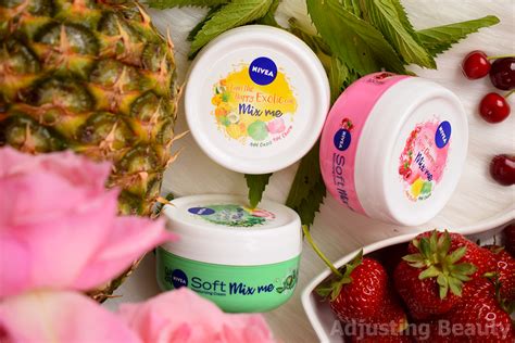 Review: Nivea Soft Moisturizing Cream Mix Me - Adjusting Beauty