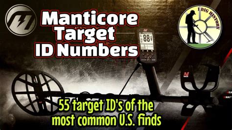 IDH Tutorial 2 Target ID Testing The Minelab Manticore Metal Detector