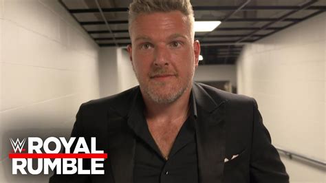 Pat Mcafee Explains Himself 2024 Royal Rumble Exclusive Wrestlesite