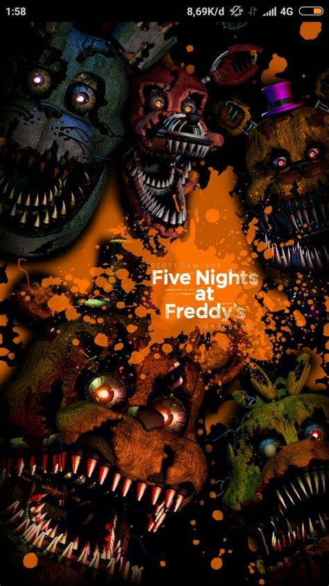 Fnaf 4 Poster Fnaf 4 Anime Fnaf Anime Naruto Fnaf Freddy Freddy