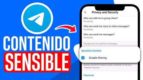 Como Ver Contenido Sensible En Telegram Iphone Guia Completa Youtube