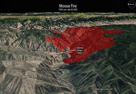 Moose Fire Near Idaho Montana Border Grows To More Than 28000 Acres