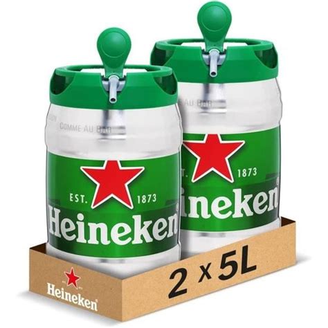 Pack De F Ts L Heinekelonde Biere Blonde Compatible Avec Tireuse Beertender Utilisable