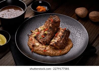 Konro Bakar Typical Indonesian Beef Rib Stock Photo 2279177581 ...