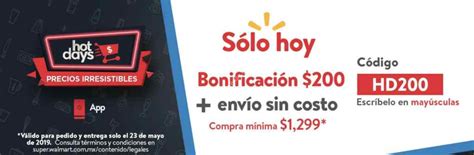 Walmart Hot Days 2019 Del 23 Al 31 De Mayo