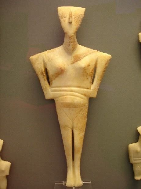 Cycladic Idols Pictures And Photo Collection From Greek Museums