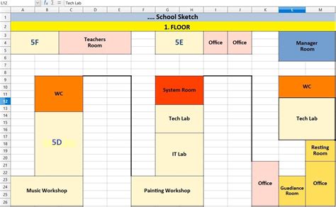 Libre office monthly bill calendar