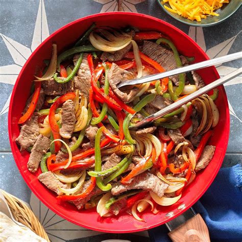 Mexican Steak Fajitas Recipe How To Make It