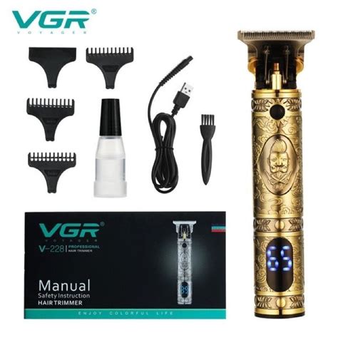 Original Vgr V Steel Cordless Clipper Professional Hair Timmer