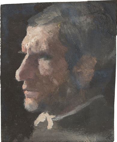 Study Of A Male Head Par Max Klinger Sur Artnet