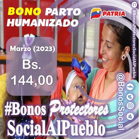 Bonos Protectores Social Al Pueblo on Twitter ATENCIÓN