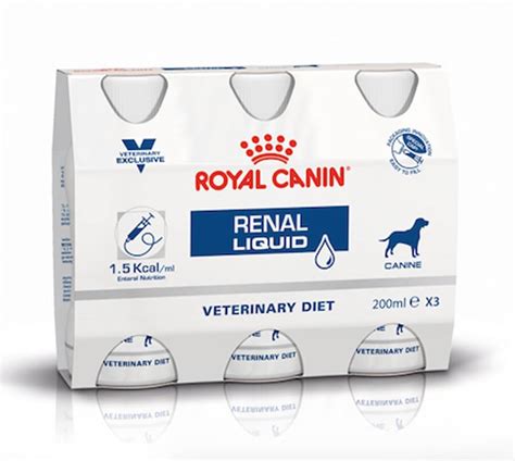 Royal Canin Veterinary Diet Dog Renal Liquid 3 X 200 Ml Envoi Rapide