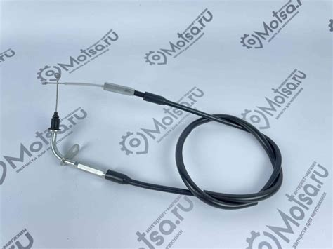 Трос газа в сборе Yamaha YBR (Ямаха ЮБР) 125 (длина 840 мм), купить на ...