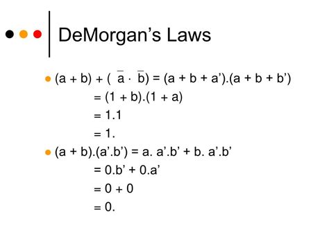 Ppt Boolean Algebras Powerpoint Presentation Free Download Id6695588