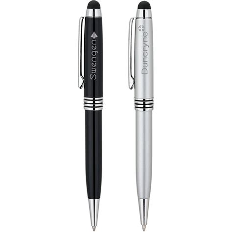 Promotional In Ballpoint Pen And Stylus With Custom Logo For Ea