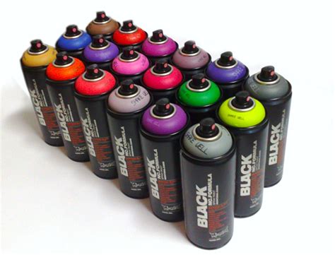 Краска для граффити Montana Black 4340 ирмгард 400мл BLK купить в ...