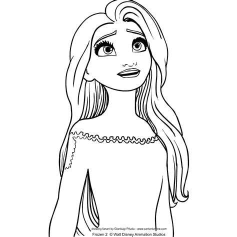 Elsa Anna Frozen Frozen 2 Coloring Pages - Askworksheet