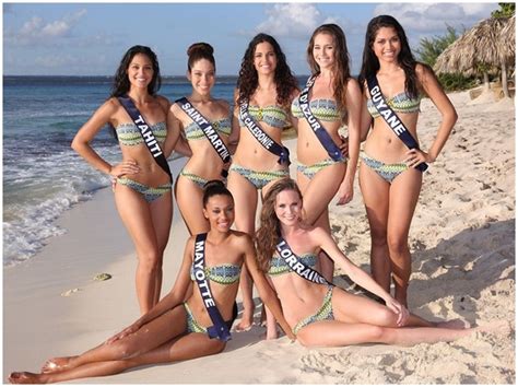 Miss France les candidates en bikini à Punta Cana Infos par MOD INFO