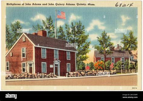 Birthplace Of John Adams And John Quincy Adams Quincy Mass Historic Buildings Adams John