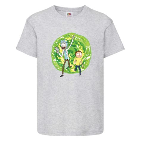 Футболка Рик и Морти 6 (Rick and Morty) серая 164 см от продавца ...