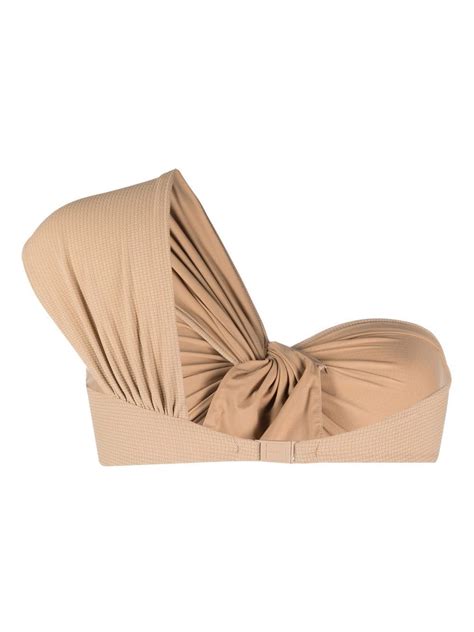 Marysia One Shoulder Bikini Top Farfetch