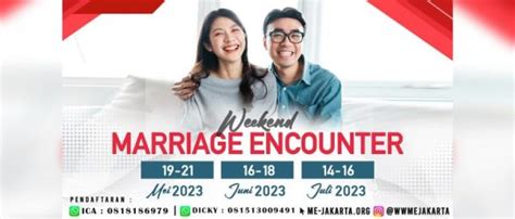 Marriage Encounter Weekend Paroki Pulo Gebang Kaj