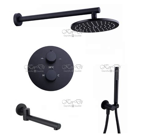 Душевые наборы черного цвета в интернет магазине Black Sant Москва ...