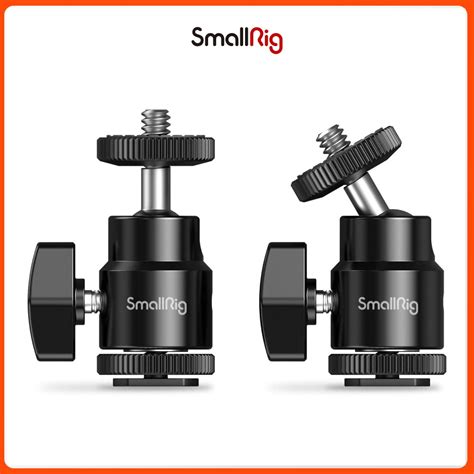 SmallRig 1 4 Camera Hot Shoe Mount With Additional 1 4 Screw 2pcs Pack 2059 Shopee Singapore