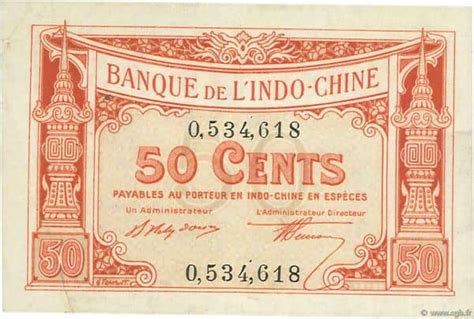 Billete Cents Indochina Francesa Foronum