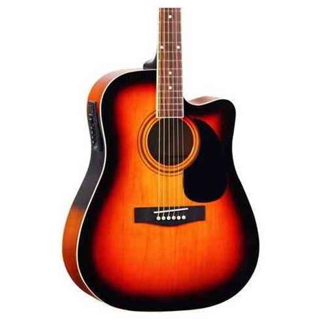 Электроакустическая гитара Martinez Faw-702 CEQ/VS купить по цене 12370 ...