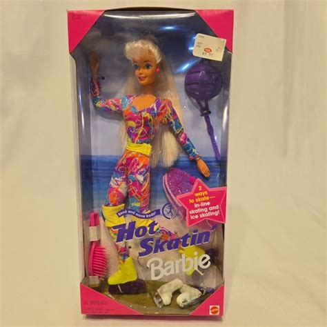 Vintage Hot Skatin Barbie NRFB Mattel Loose Skates EBay