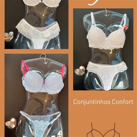 Conjuntinho de Lingerie Confort Sutiã e Calcinha Elo7