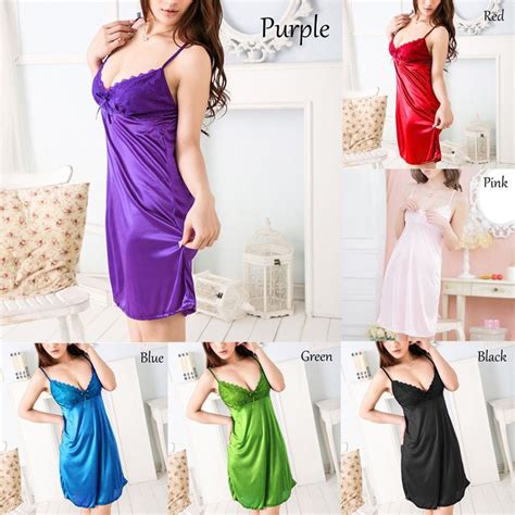 Elsa Sexy Lingerie Babydoll Set G String Pink Baju Tidur Seksi Satin Smooth Shopee Indonesia