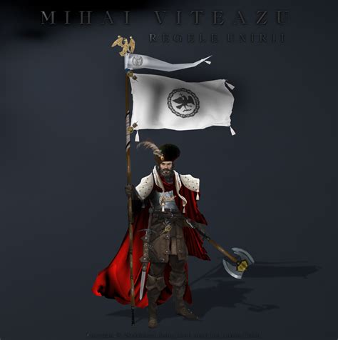 Mihai Viteazu Artă Digitală 3d Online Mihai Regele Unirii 3d Wallpaper