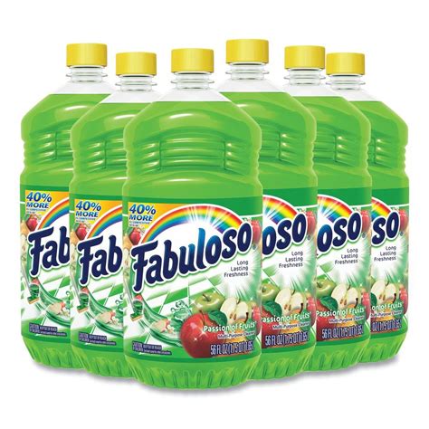 Fabuloso 56 Oz Bottle All Purpose Cleaner Passion Fruit Scent 6