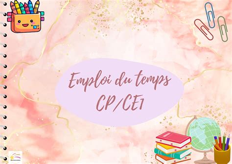 Emploi Du Temps Cpce1