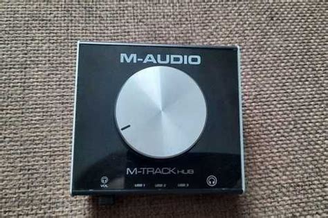 Внешняя звуковая карта M-audio m-track hub | Festima.Ru – частные ...
