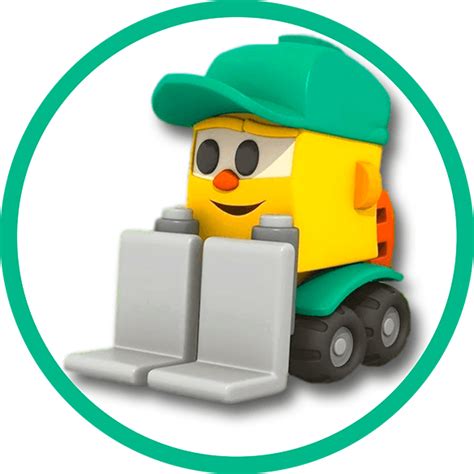 Leo The Truck Print Cake Topper Sticker Png And Bunting